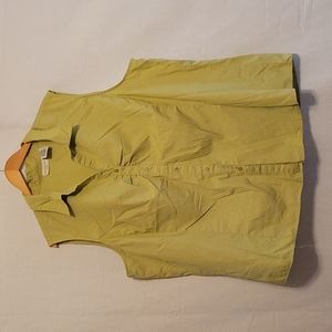 White Stag Sleeveless Button Down Top